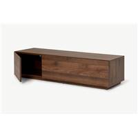 Hopkins meuble TV effet bois de noyer