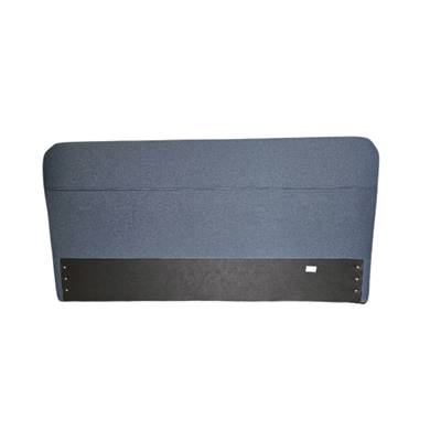 Baya tête de lit avec liseré bleu gris pour lit de 180cm