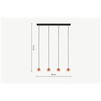 Austin suspension multiple spots cuivre