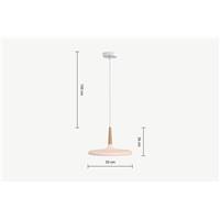 Tina suspension LED rose