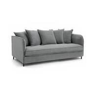 Suavo canapé 4 places gris anthracite