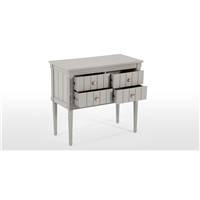 Bourbon buffet vintage gris et cuivre