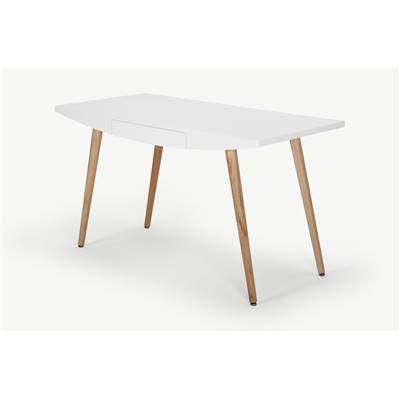 Camber bureau chêne et blanc