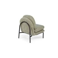 Helle fauteuil tweed taupe