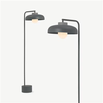 Arka lampadaire gris charbon
