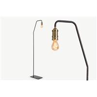 Starkey lampadaire noir et laiton