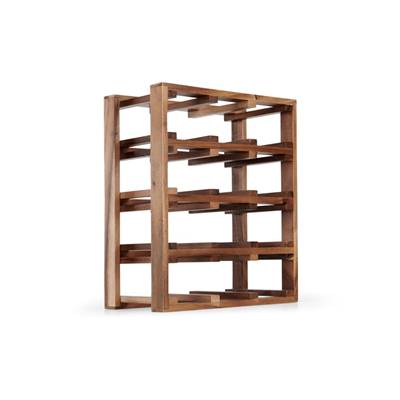Clover porte-bouteilles bois d'acacia naturel
