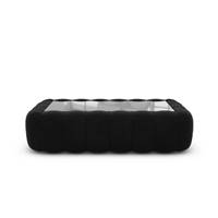 Ralia table basse rectangulaire en velours noir