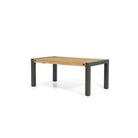 Kiko table à manger extensible acacia et métal