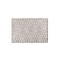 Trio grand tapis laine gris 200x300