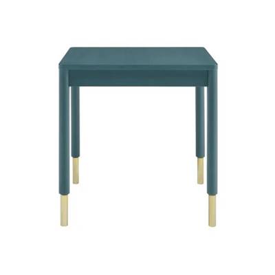 Alina table à manger compacte bleu sarcelle