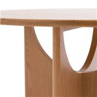 Victoria table à manger ronde en chêne 4-6 couverts