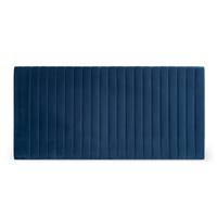 Origamy tête de lit 180cm+ en tissu bleu minuit