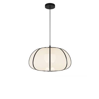 Dao suspension en bambou naturel et papier ø38