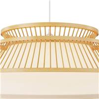 Papaya suspension en bambou naturel ø46
