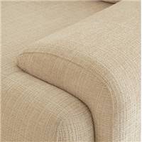 Mika canapé 3 places en tissu tweed beige dune