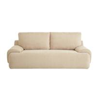 Mika canapé 3 places en tissu tweed beige dune