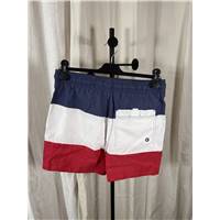 Short de bain bleu blanc rouge - S