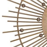 Ange petit miroir bambou naturel