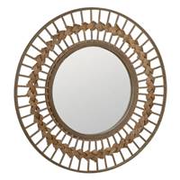 Camille miroir en bambou naturel