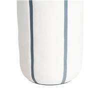 Suria lampadaire en céramique blanc et bleu H123cm