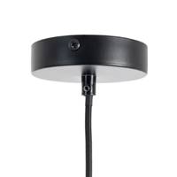 Razzo suspension en corde de papier orange style lampion H28,5cm