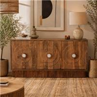 Wany buffet en bois de manguier 2 portes