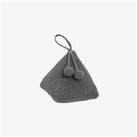 Ouideco cale-porte forme triangle gris