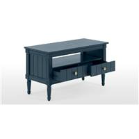 Bourbon meuble TV vintage bleu foncé
