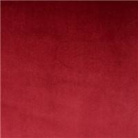 Bari chaise en velours rouge