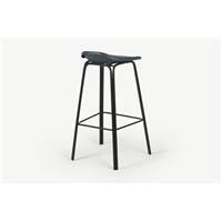 Lodi tabouret de bar cuir gris