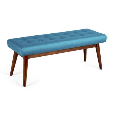 Banc Bastille Vert canard Frêne foncé