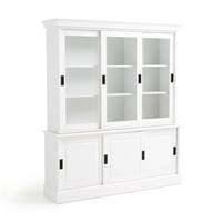 Roybosse vaisselier pin massif blanc