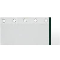 Julius rideaux à oeillets velours vert mousse 168*228