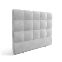 Nastave tête de lit 160cm en velours gris clair