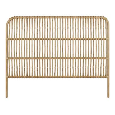 Colette tête de lit 140cm en rotin naturel