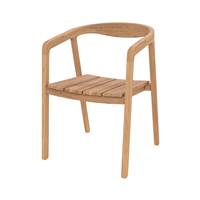 Tenay chaise de jardin en bois de teck massif