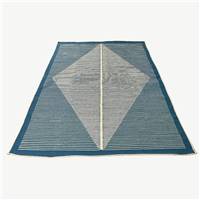 Camden tapis bleu et blanc 160x230