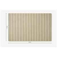 Hemswort tapis beige mastic et taupe foncé 160x230