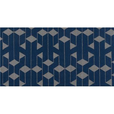 Munich tapis bleu pétrole 160x230 cm