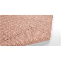 Rohan tapis tissé en jute rose pâle 200x300