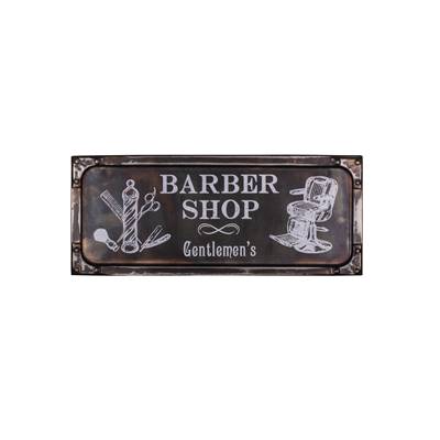 Plaque Barber shop 37 x 15 cm