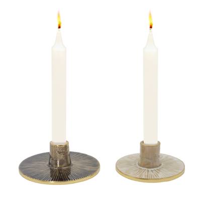 Set 2 bougeoirs