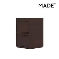 Asmara rangement de bureau bronze