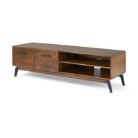 Lucien meuble TV bois de manguier fonc