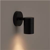 Aleria applique murale en aluminium noir extérieur