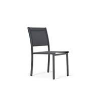 Nice chaise alu anthracite