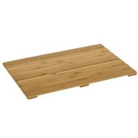 Imbala dalle sortie de douche en bambou naturel 54x35cm