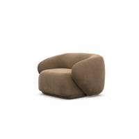 Taigano fauteuil 1 place en velours marron