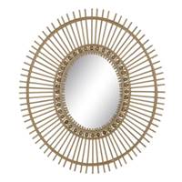 Charlie miroir en bambou naturel